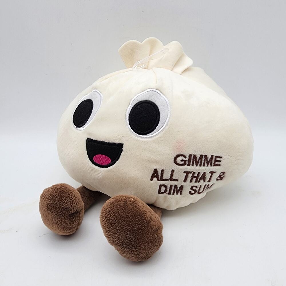 Snack Ums Gimme All That Dim Sum Dumpling Plush Toy 10" Foodie Kawaii BMi 2023